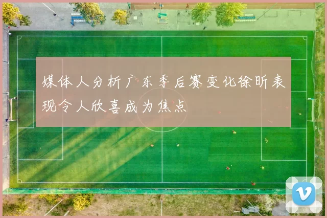 媒体人分析广东季后赛变化徐昕表现令人欣喜成为焦点